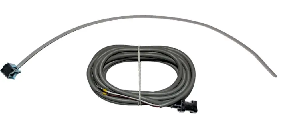 Rücklaufanlegefühler mit Kabel und Stecker, geeignet für Solarmodule von Wolf. Der Sensor ist für die Temperaturmessung konzipiert.